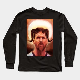 messi goat lord Long Sleeve T-Shirt